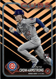 2024 Pete Crow-Armstrong Topps Update ROOKIE DEBUT HOLIDAY FOIL RC #US91 Chicago Cubs
