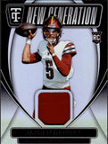 2024 Jayden Daniels Panini Totally Certified NEW GENERATION JERSEY ROOKIE RC #NGJ-JDS Washington Commanders