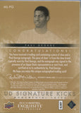 2013-14 Paul Goerge Upper Deck Exquisite SIGNATURE KICKS SHOE AUTO 06/10 AUTOGRAPH RELIC #ML-PG Indiana Pacers