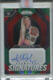 2024 Alexa Bliss Panini Prizm WWE GREEN PRIZM CHAMPIONS SIGNATURES SP AUTO AUTOGRAPH #CS-ABD Friday Night Smackdown