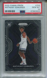 2020-21 Anthony Edwards Panini Prizm ROOKIE RC PSA 10 #258 Minnesota Timberwolves 3924
