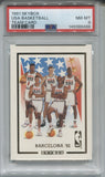 1991-92 Team USA Skybox MAIL IN BARCELONA PSA 8 #_TEUS1 Dream Team 8488