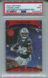 20224 CeeDee Lamb Panini Certified STARS MIRROR RED 19/99 PSA 9 #5 Dallas Cowboys 2522
