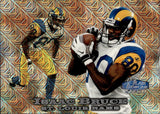 1998 Isaac Bruce Fleer Flair Showcase ROW 0 652/2000 #65 St. Louis Rams