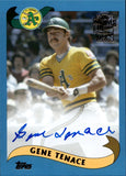2021 Gene Tenace Topps Archives Fan Favorites BLUE AUTOGRAPH 15/25 AUTO #FFA-GT Oakland A's