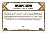 2020 Crushing the Hunter Topps Star Wars The Mandalorian Season 1 BRONZE 20/50 #13