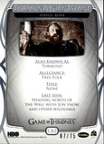 2020 Tormund Giantsbane Rittenhouse Game of Thrones THE COMPLETE SERIES THE CAST PARALLEL 07/75 #C62