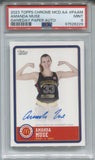 2023 Amanda Muse Topps Chrome McDonald's All-American GAMEDAY PAPER AUTO AUTOGRAPH PSA 9 #PAAM UCLA Bruins 6229