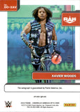 2023 Xavier Woods Panini Chronicles DONRUSS OPTIC BLUE SIGNATURE SERIES AUTO 18/49 AUTOGRAPH #DO-XAV Monday Night Raw