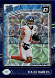 2024 Malik Nabers Donruss Optic BLUE SCOPE RATED ROOKIE RC #271 New York Giants