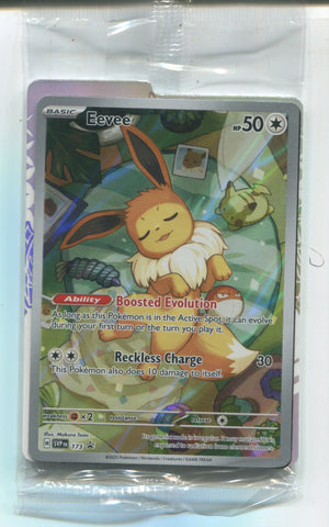 Eevee Promo Card SVP 173 Prismatic Evolutions ETB Pokemon TCG - SEALED 2