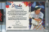 2021 Jose Canseco Leaf Art of Sport STROKE OF GENIUS JERSEY AUTO 14/25 AUTOGRAPH REILC #SG-JC1 Oakland A's
