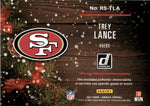 2021 Trey Lance Panini Donruss ROOKIE HOLIDAY SWEATER RC #RS-TLA San Francisco 49ers