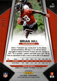 2017 Brian Hill Panini Prizm GOLD PRIZM ROOKIE 09/10 RC #297 Atlanta Falcons
