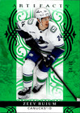 2026-27 Zeev Buium Upper Deck Artifacts EMERALD 4/10 #45 Vancouver Canucks