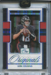 2024 Kirk Cousins Panini One PLATINUM BLUE ORIGINALS 4/5 #OO-KCS Atlanta Falcons