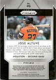 2019 Jose Altuve Panini Prizm PROFILES #P5 Houston Astros