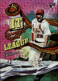 2026 JJ Wetherholt Bowman Chrome IT CAME TO THE LEAGUE PINK MOJO REFRACTOR ROOKIE 194/199 RC #IT-13 St. Louis Cardinals