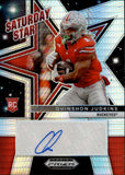 2025 Quinshon Judkins Panini Prizm Draft Picks SATURDAY STAR SIGNATURES PRISM ROOKIE AUTOGRAPH RC AUTO #SSS-QJS Ohio State Buckeyes Cleveland Browns