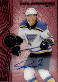 2025-26 Jake Neighbours Upper Deck Ice RED AUTO AUTOGRAPH #35 St. Louis Blues