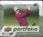 2024 Upper Deck Portfolio Golf Hobby, Box