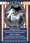2024 Paul O'Neill Leaf Bronx Legacy YANKEE DOODLE AUTO 20/25 AUTOGRAPH #YD-PO1 New York Yankees