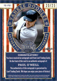 2024 Paul O'Neill Leaf Bronx Legacy YANKEE DOODLE AUTO 20/25 AUTOGRAPH #YD-PO1 New York Yankees