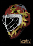 1993-94 Mike Vernon Pinnacle MASKS #2 Calgary Flames