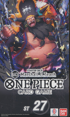 One Piece Black Marshall.D.Teach, Starter Deck