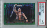 2024 "Stone Cold" Steve Austin Panini Prizm WWE GREEN PULSAR 15/25 PSA 10 #14 WWE HOF 4144