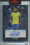 2026 Raphinha Leaf Metal BLUE LASER AUTO 1/7 AUTOGRAPH #BT-R2 Brazil