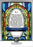 2026 Nolan Ryan Donruss Optic STAINED GLASS SP #2 Texas Rangers HOF