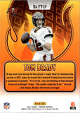 2021 Tom Brady Panini Phoenix HOLO SILVER FLAME THROWERS #FT-17 Tampa Bay Buccaneers