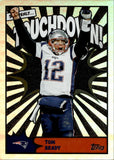 2026 Tom Brady Topps TOUCHDOWN! SSP #TD-1 New England Patriots
