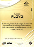 2026 Turbo Floyd Upper Deck SP Signature Edition RED 20/99 #96 AEW