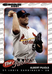 2001 Albert Pujols Donruss THE ROOKIES ROOKIE RC #R97 St. Louis Cardinals