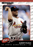 2001 Albert Pujols Donruss THE ROOKIES ROOKIE RC #R97 St. Louis Cardinals