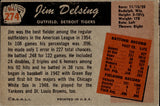 1955 Jim Delsing Bowman #244 Detroit Tigers BV $20