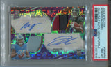 2023 Bijan Robinson Jahmyr Gibbs Panini Spectra NEON PURPLE DUAL PATCH AUTO JERSEY NUMBER 07/30 AUTOGRAPH RELIC PSA 8 #DP-ARG Falcons Lions 1911