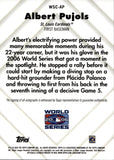 2025 Albert Pujols Topps Chrome WORLD SERIES CHAMPION AUTO 058/100 AUTOGRAPH #WSC-AP St. Louis Cardinals