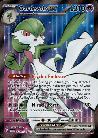 2023 Gardevoir EX Scarlet & Violet HOLO #228/198