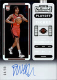 2022-23 TyTy Washington Jr. Panini Contenders PLAYOFF TICKET ROOKIE AUTO 04/99 AUTOGRAPH RC #128 Houston Rockets