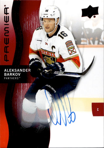 2023-24 Aleksander Barkov Upper Deck Premier AUTOGRAPHS AUTO Florida Panthers #39