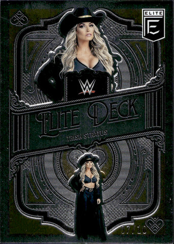 2023 Trish Stratus Donruss Elite DECK GOLD SP 07/10 #6 WWE HOF