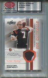 2002 Boomer Esiason Score QBC MATERIALS UNTOUCHED PATCH RELIC #8 Cincinnati Bengals