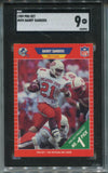 1989 Barry Sanders Pro Set ROOKIE RC SGC 9 #494 Detroit Lions HOF 3954