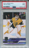 2023-24 Jiri Patera Upper Deck Series 1 YOUNG GUNS ROOKIE RC PSA 9 #227 Las Vegas Golden Knights 2190