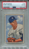 1952 Bobby Brown Bowman PSA 4 #105 New York Yankees 1594