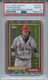 2021 Yadier Molina Topps Update 1992 CHROME REDUX PSA 10 #TC9244 St. Louis Cardinals 1070