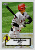 2021 Shohei Ohtani Topps Chrome 1952 REDUX REFRACTOR #TC52-43 Anaheim Angels